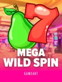 mega wild spin game logo